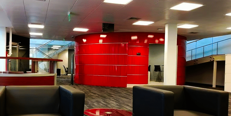 Pintura técnica executada pela Angelo Pinturas em data center Equinix