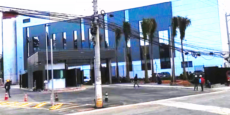 Pintura técnica executada pela Angelo Pinturas em data center Equinix