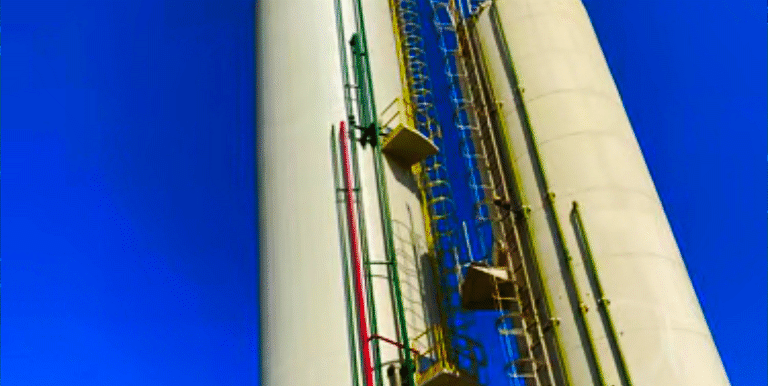 Pintura e demarcação viária executada pela Angelo Pinturas na unidade Jack Link’s (JBS)